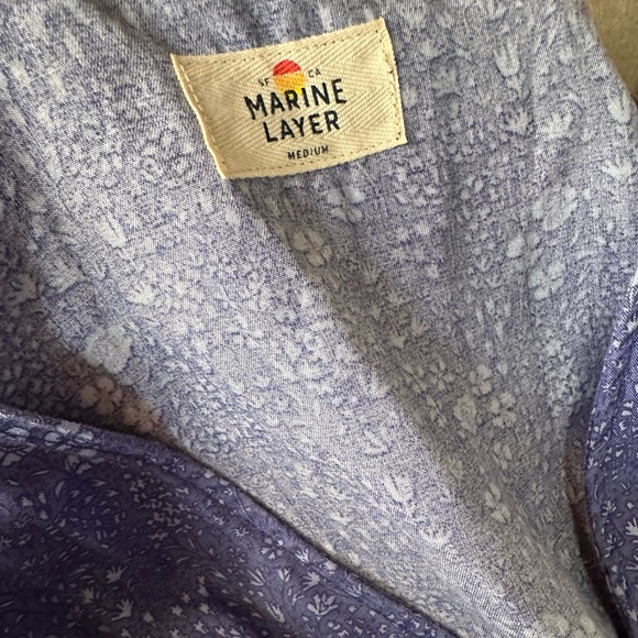 Marine Layer Camila Mini Dress - Size Medium - Picture 10 of 10